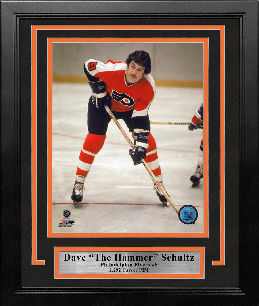 Dave Schultz in Action Philadelphia Flyers 8