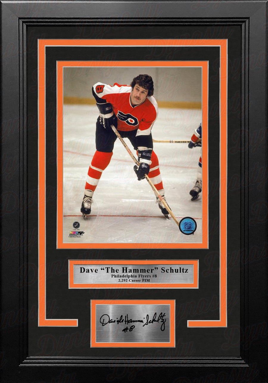 Dave Schultz in Action Philadelphia Flyers 8