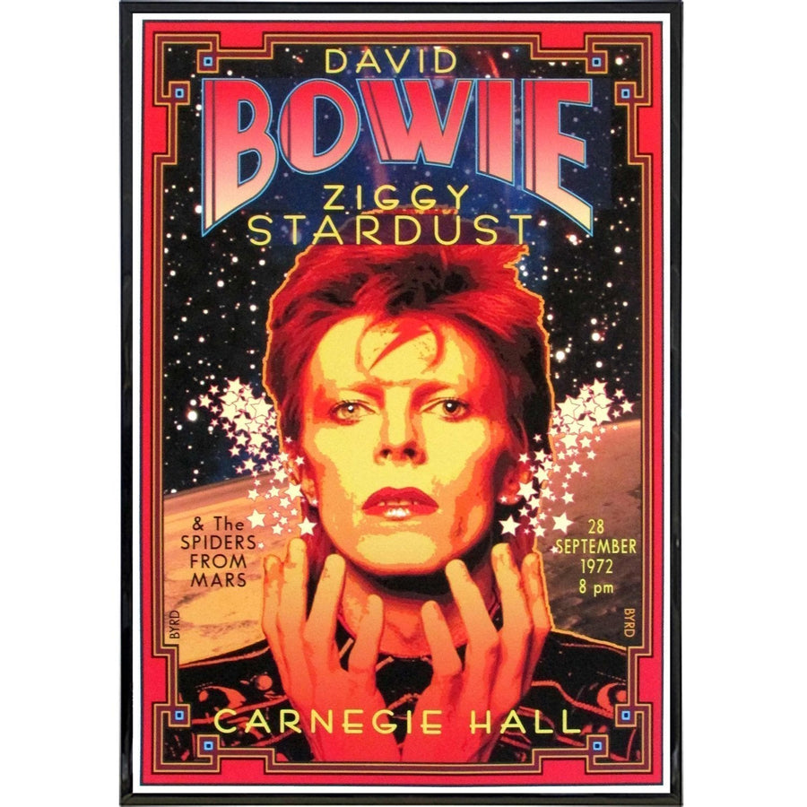 David Bowie Ziggy Stardust Show Poster Print