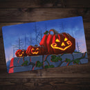 Halloween Jack O' Lanterns Playmat