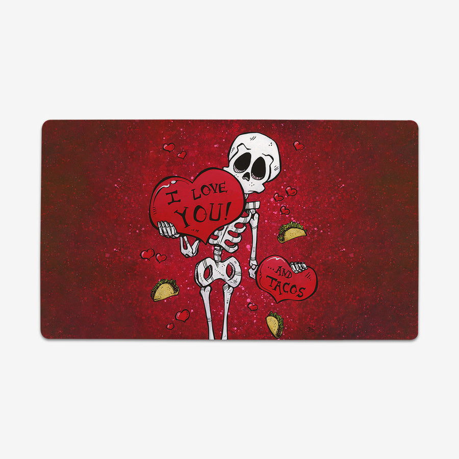 Love You And Tacos Playmat