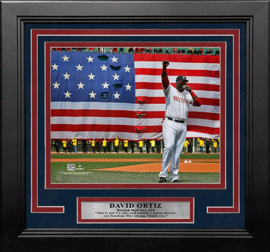 David Ortiz 2013 This is Our City Speech Boston Red Sox 8