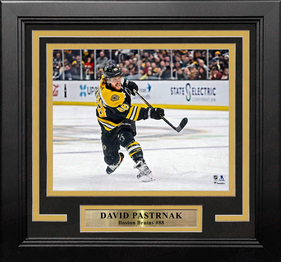 David Pastrnak Shooting Action Boston Bruins 8