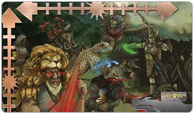 Battle of Mazandar Playmat