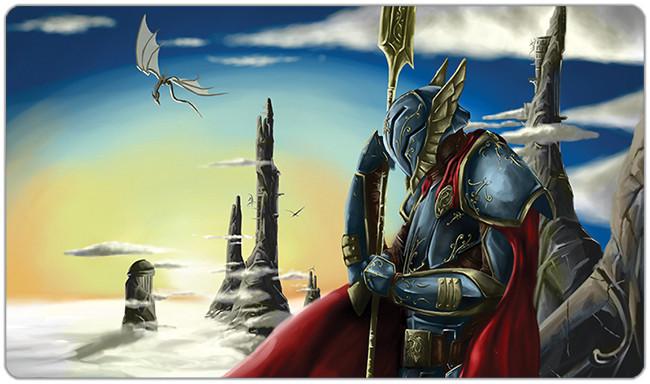 Guard of the Dragon City Playmat
