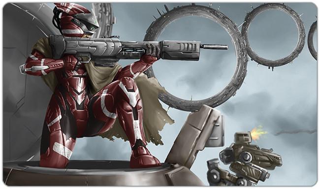 Hold the Line Playmat