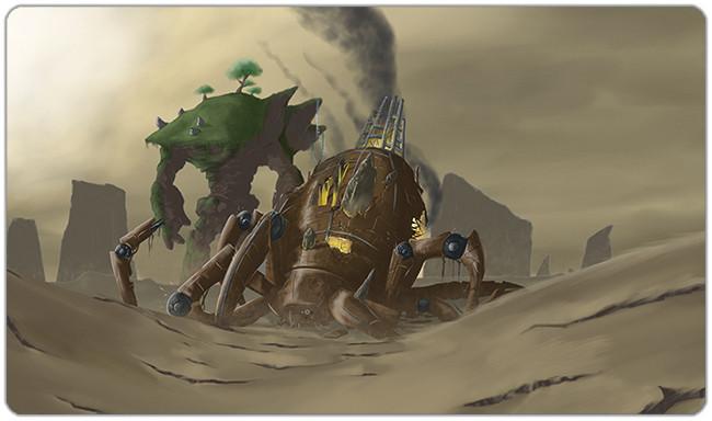 Nature Vs. Technology Playmat