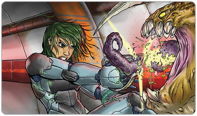 Red Alert Playmat