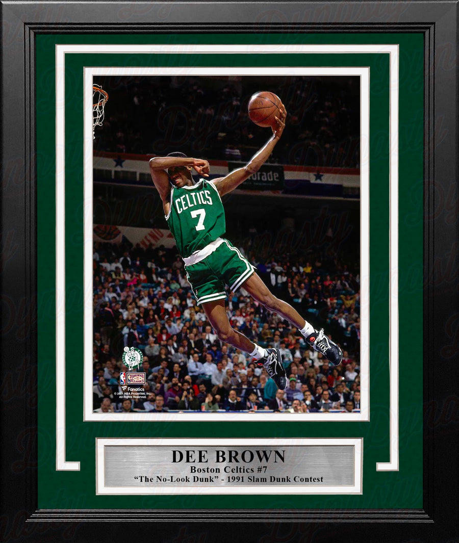 Dee Brown No-Look Dunk 1991 Slam Dunk Contest Boston Celtics 8