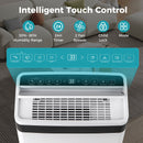 4500 Sq. Ft 57 Pint Dehumidifier for Home and Basement-White
