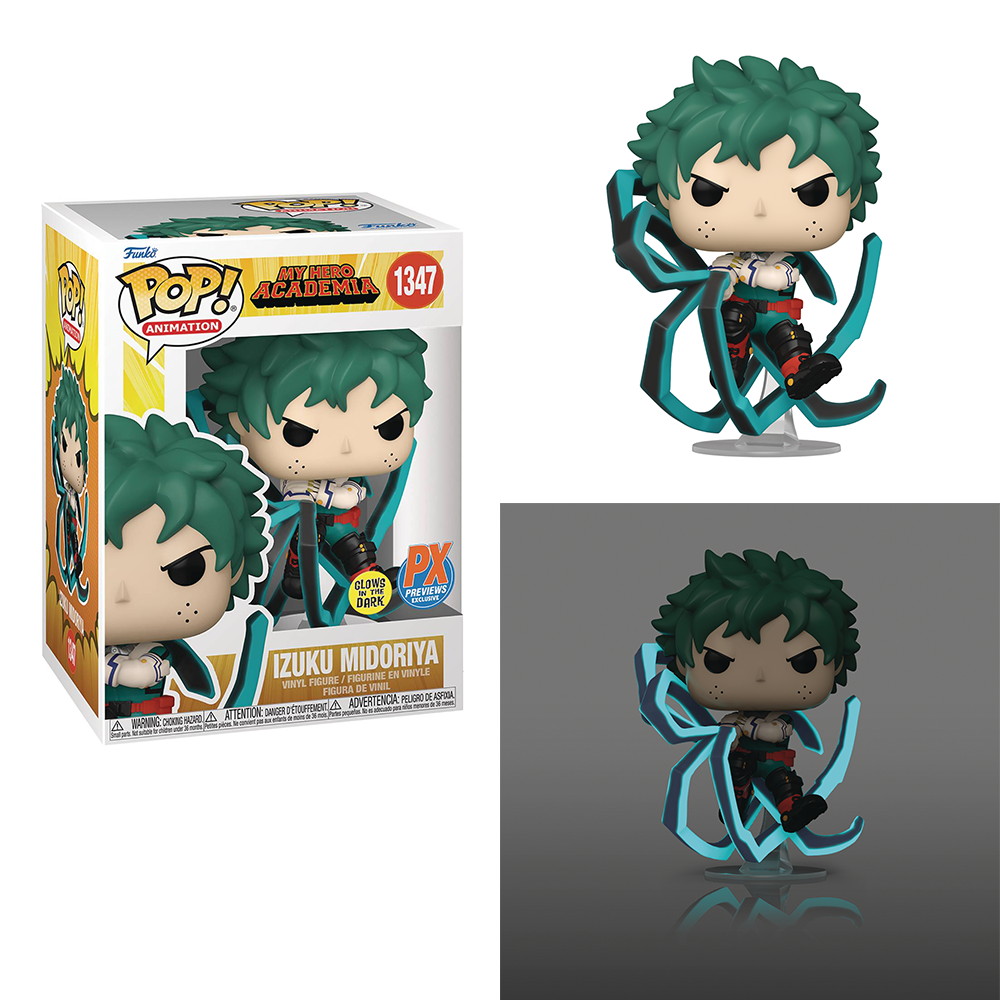 Funko POP! My Hero Academia - Deku (Black Whip) (Glow in the Dark