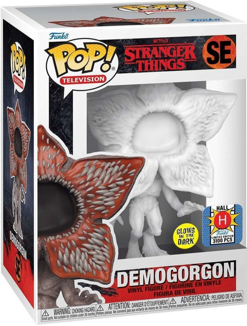 Funko Pop Television Stranger Things Demogorgon SE Funko Hall Limited Edition 3100 PCS Glows In The Dark