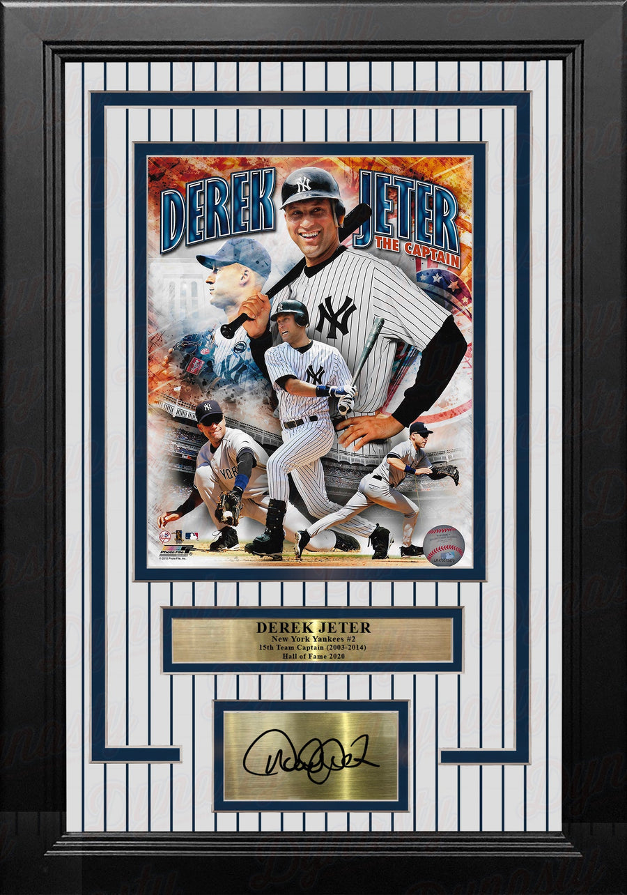Derek Jeter Captain Collage New York Yankees 8