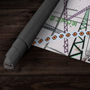 Corrupted Net Playmat