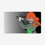 Red Head Warrior Playmat