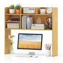Desktop Bookshelf Countertop Storage Hutch with 6 Shelves