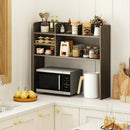 Desktop Bookshelf Countertop Storage Hutch with 6 Shelves