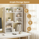 Desktop Display Rack with 8 Open Cubes for Home Office