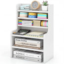 6-Tier Desktop Organizer with Removable Shelves