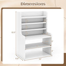 6-Tier Desktop Organizer with Removable Shelves