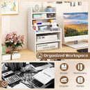 6-Tier Desktop Organizer with Removable Shelves
