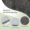 5 x 7 Feet Modern Rectangular Soft Shag Area Rug for Living Room Bedroom