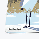 Red Crowned Cranes Playmat