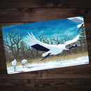 Red Crowned Cranes Playmat