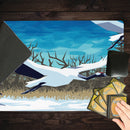 Red Crowned Cranes Playmat