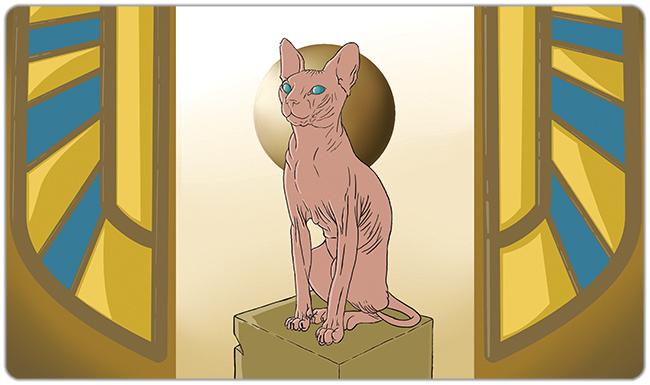 Egyptian Sphinx Playmat
