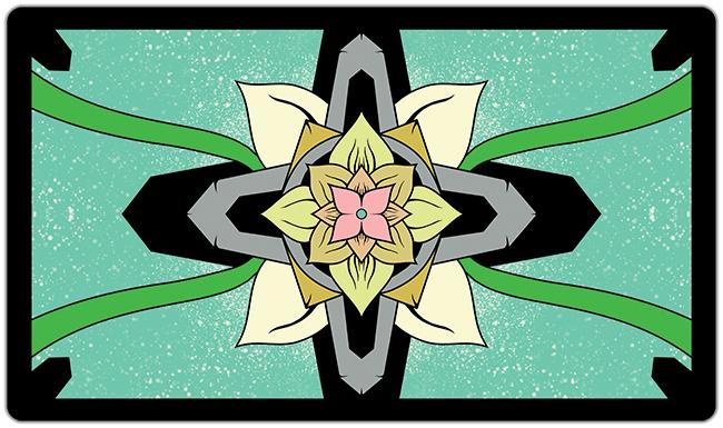 Petals And Blades Playmat