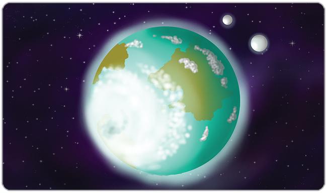 Planet of the Storm Playmat