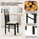 Dining Chairs High Back Dining Room Chairs Set of 2