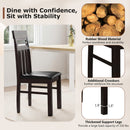 Dining Chairs High Back Dining Room Chairs Set of 2