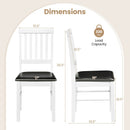 Dining Chairs Set of 2 Modern Mid Century Dining Room Chairs