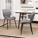 Rattan Console Table with 2 Storage Cabinets Shelf Carbon Steel Frame