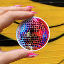 Disco Ball Sticker | 70's Retro Vinyl Die Cut Sticker