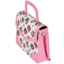 Disney Princess Floral Tattoo Pattern Crossbody Bag by Loungefly