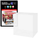 Pop Protector for 2 Pack Wrestling Ring John Cena and The Rock Funko Pop