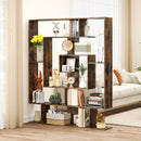 7-Tier Bookshelf Open Display Shelf Rack for Home Office