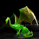 D&D: Icons of the Realms - Adult Emerald Dragon Premium Figure