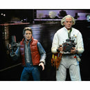 NECA Back to the Future 7" Scale Action Figure - Ultimate Doc Brown (1985 "Hazmat Suit")