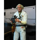 NECA Back to the Future 7" Scale Action Figure - Ultimate Doc Brown (1985 "Hazmat Suit")