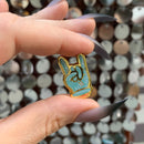 Doctors Rock Gloved Hand Enamel Pin