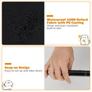 Dog Shade Shelter with Waterproof Roof for Large Medium Small Breeds-Black
