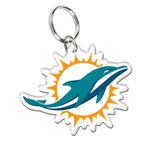 Miami Dolphins Acrylic Logo Keychain