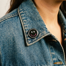 Don't Be a Bigot 1.25" Button Pin in Black | Pride Feminist Pinback Button Badge