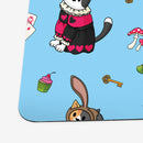 Alice in Wonderland Cats Playmat