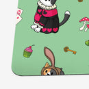 Alice in Wonderland Cats Playmat