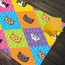 Doodle Cat Pattern Playmat